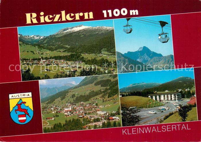 Seilbahn Cable-Car Telepherique Riezlern Kleinwalsertal