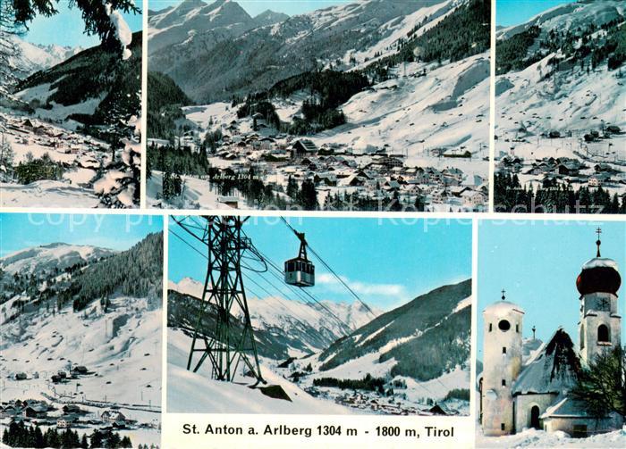 Seilbahn Cable-Car Telepherique St. Anton a. Arlberg Tirol