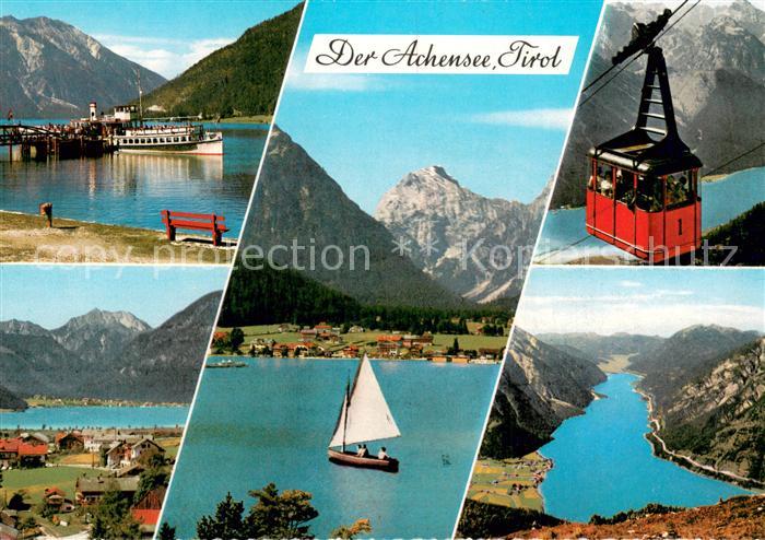 Segelboote Achensee Tirol