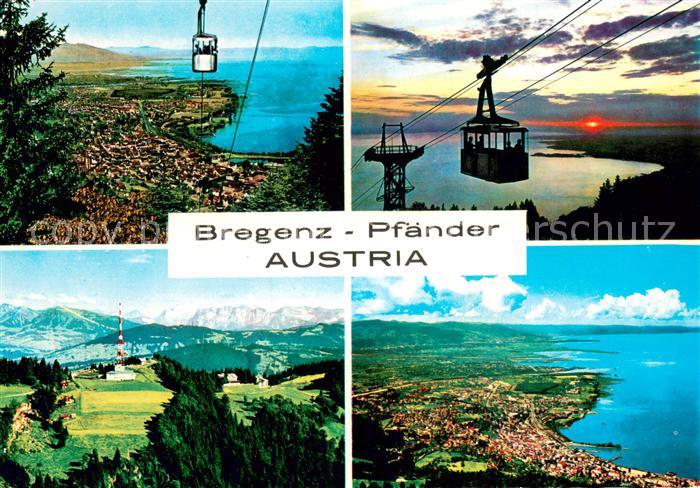 Seilbahn Cable-Car Telepherique Bregenz Pfaender Austria