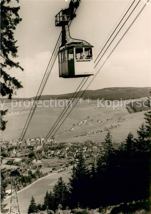 Seilbahn Cable-Car Telepherique Oberwiesenthal Erzgebirge