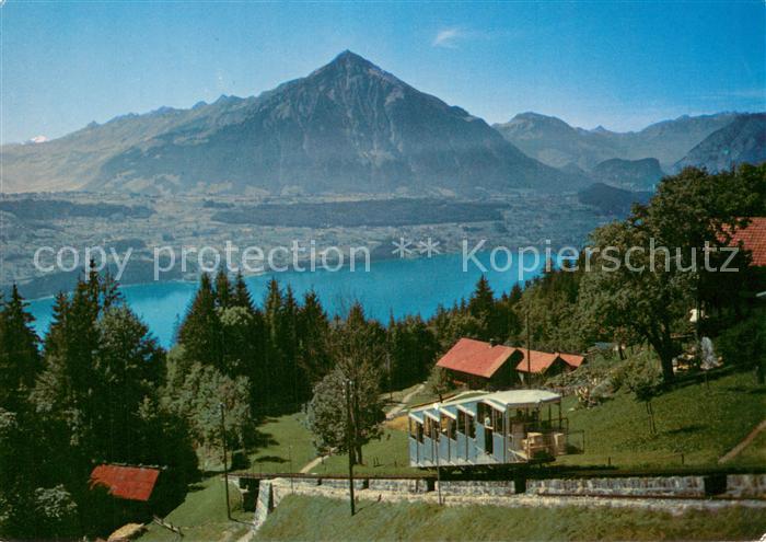 Drahtseilbahn Thunersee Beatenberg Niesen