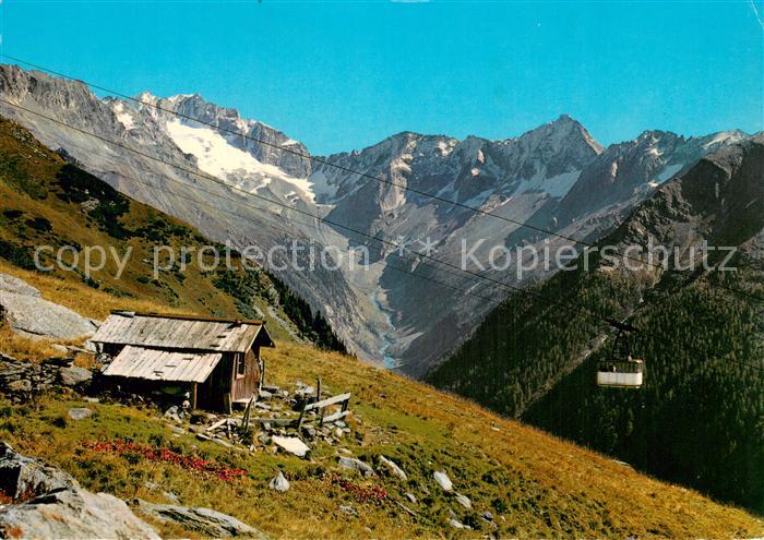 Seilbahn Cable-Car Telepherique Mallnitz Kaernten
