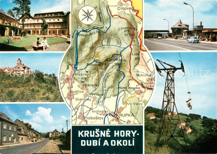 Sessellift Chairlift Telesiege Krusne Hory Dubi a Okoli