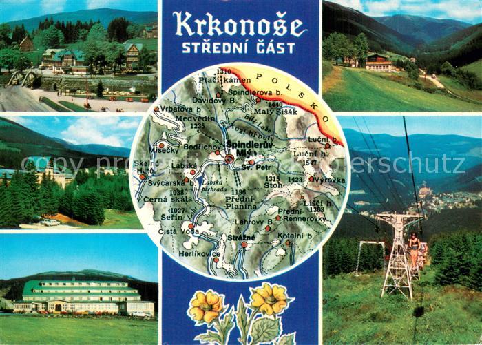 Sessellift Chairlift Telesiege Stredni Krkonose