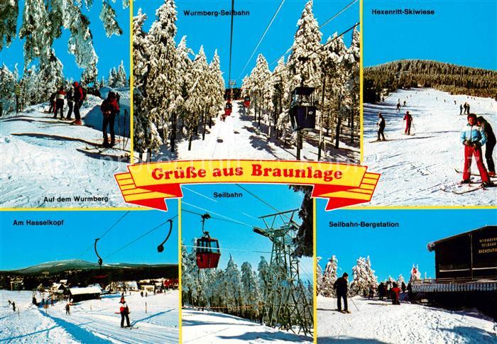 Seilbahn Cable-Car Telepherique Braunlage im Oberharz