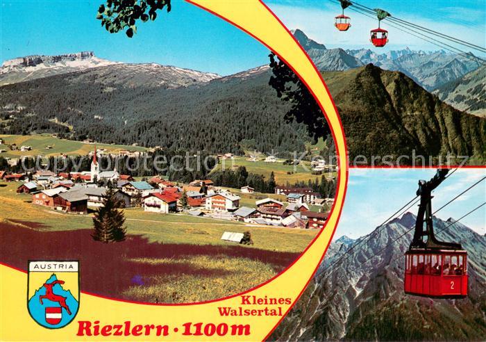 Seilbahn Cable-Car Telepherique Riezlern Kleines Walsertal