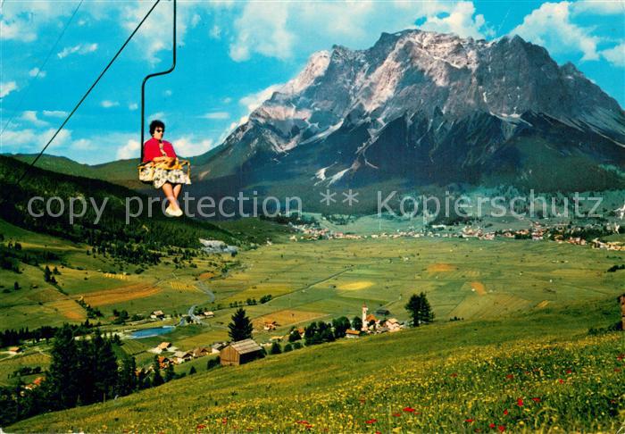 Sessellift Chairlift Telesiege Lermoos Ehrwald