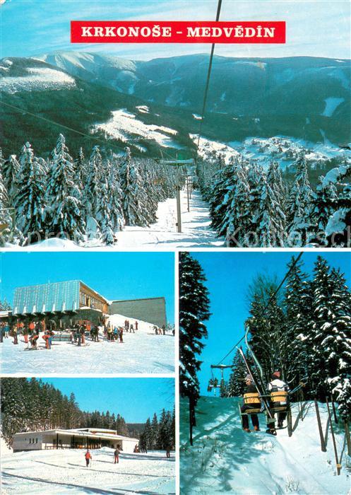 Sessellift Chairlift Telesiege Krkonose Spindleruv Milyn