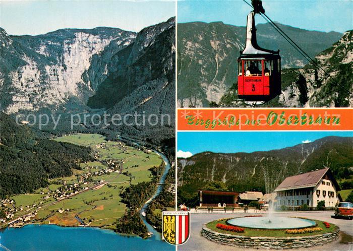Seilbahn Cable-Car Telepherique Obertraun am Hallstaetler See Dachstein