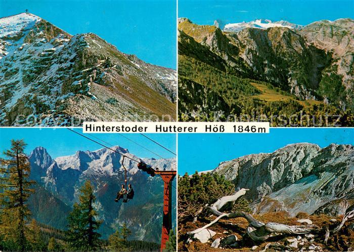 Sessellift Chairlift Telesiege Hinterstoder Hutterer Hoess Schrocken