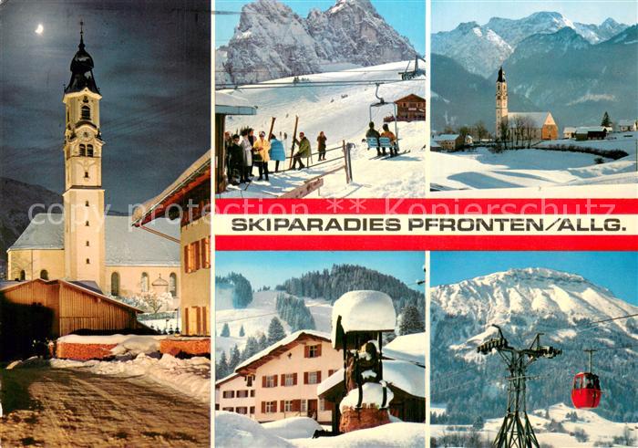 Sessellift Chairlift Telesiege Pfronten im Allgaeu