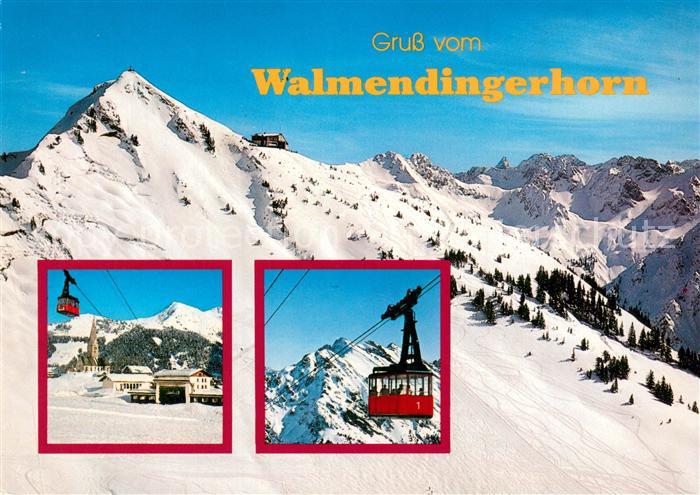 Seilbahn Cable-Car Telepherique Walmendingerhorn Mittelberg