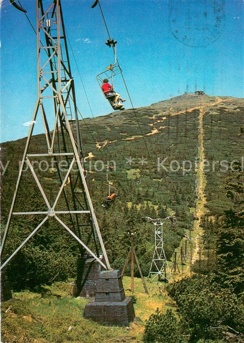 Sessellift Chairlift Telesiege Krkonose