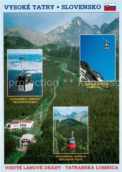 Seilbahn Cable-Car Telepherique Vysoke Tatry Slovensko