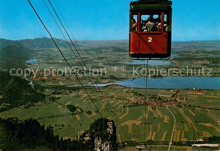 Seilbahn Cable-Car Telepherique Tegelbergbahn Schwangau Fussen Allgaeu