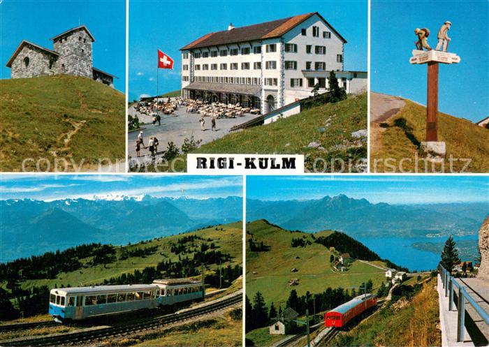Zahnradbahn Rigi Kulm Berner Alpen Pilatus