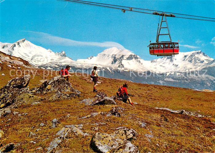 Seilbahn Cable-Car Telepherique Flims Laax Falera