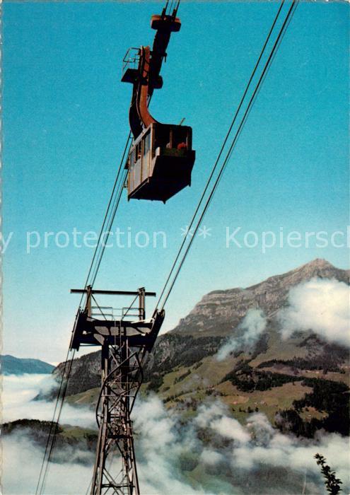 Seilbahn Cable-Car Telepherique Engelberg Schwebebahn Gerschnialp Truebsee