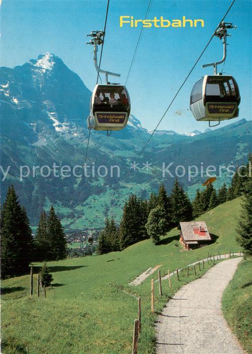 Seilbahn Cable-Car Telepherique Grindelwald Firstbahn Eiger