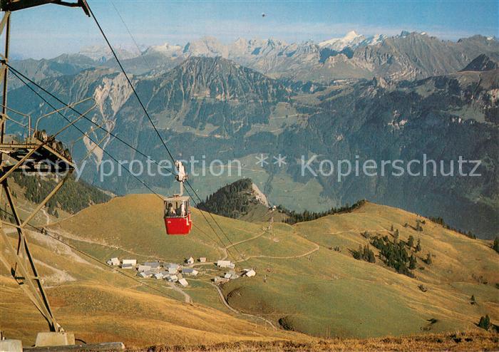 Seilbahn Cable-Car Telepherique Schoenbueel Lungern