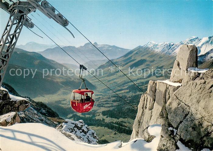 Seilbahn Cable-Car Telepherique Les Diablerets