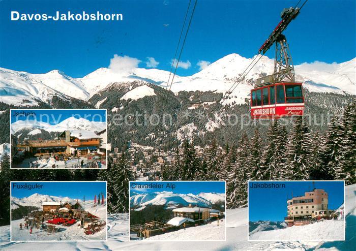 Seilbahn Cable-Car Telepherique Davos Jakobshorn