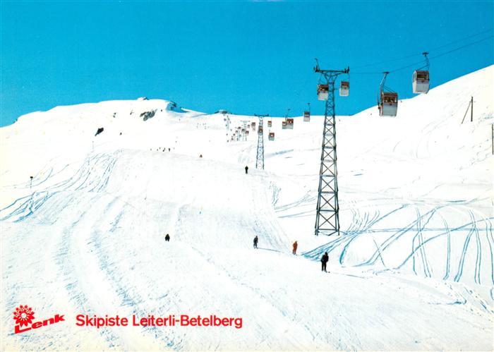 Seilbahn Cable-Car Telepherique Skipiste Leiterli Betelberg