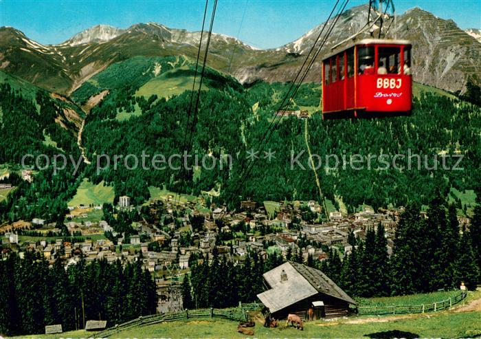 Seilbahn Cable-Car Telepherique Davos Schatzalp