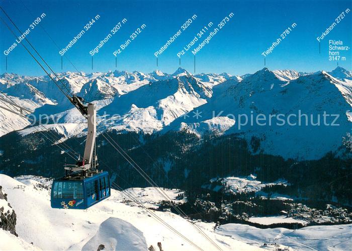 Seilbahn Cable-Car Telepherique Arosa