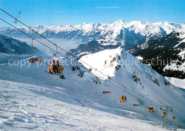 Sessellift Chairlift Telesiege Maegisalp Planplatten