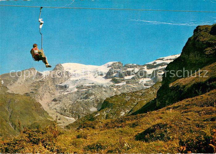 Sessellift Chairlift Telesiege Engelberg Truebsee Jochpass Titlis