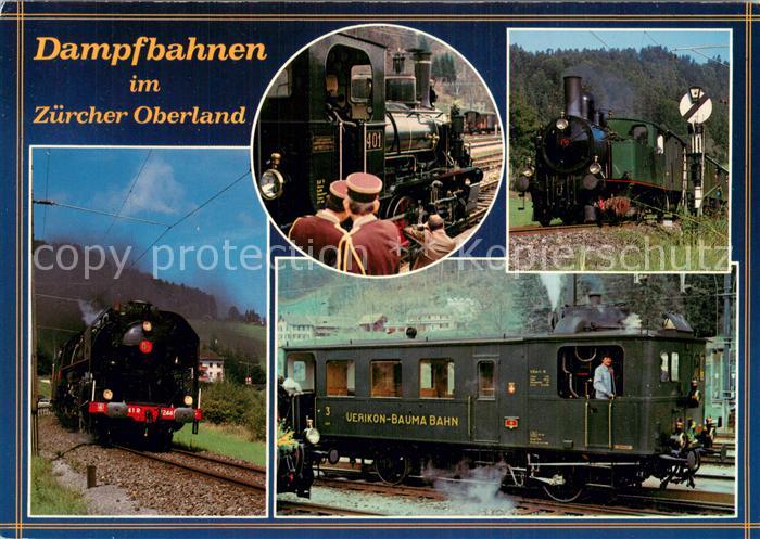 Eisenbahn Dampfbahn Zürcher Oberland Uerikon Baum