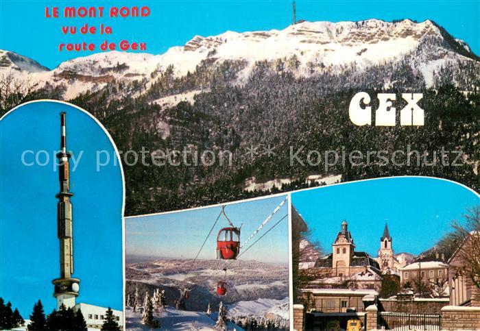 Seilbahn Cable-Car Telepherique Gex Ain Altitude