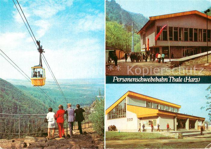 Seilbahn Cable-Car Telepherique Thale Harz