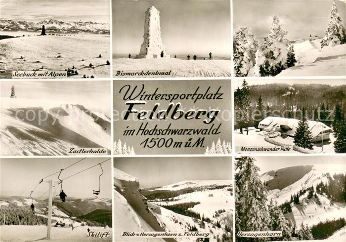 Sessellift Chairlift Telesiege Feldberg Hochschwarzwald