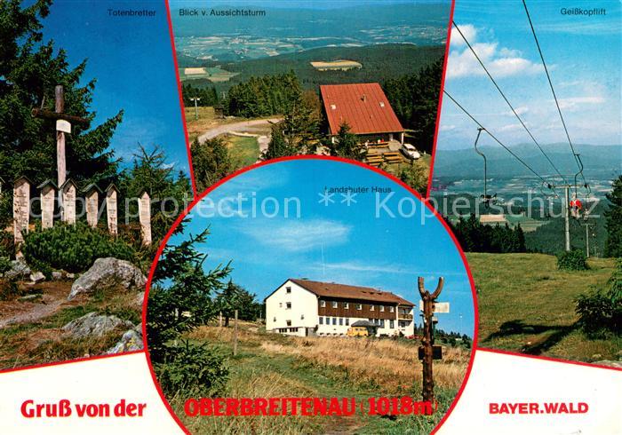 Sessellift Chairlift Telesiege Oberbreitenau Bayer.Wald Landshuter Haus