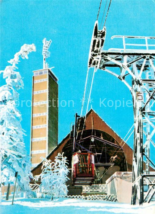 Seilbahn Cable-Car Telepherique Oberwiesenthal Bergstation Drahtseilbahn