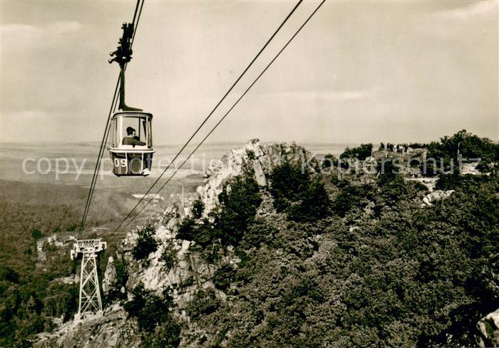 Seilbahn Cable-Car Telepherique Thale Harz Personenschwebebahn
