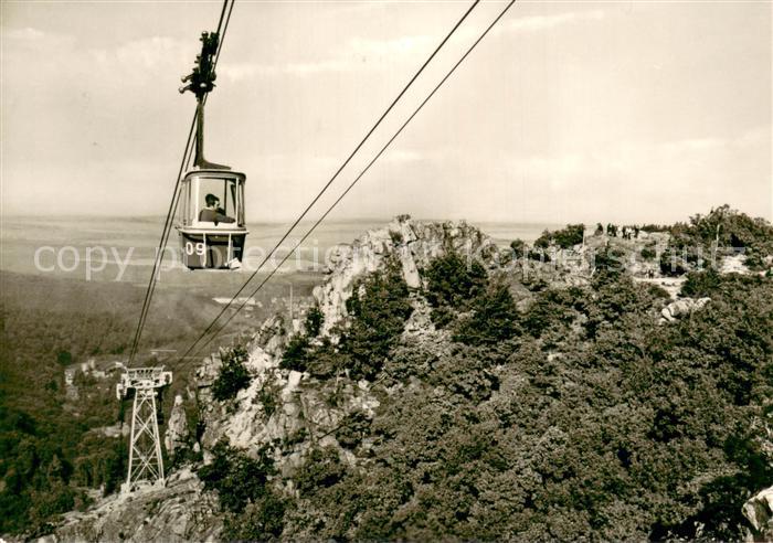 Seilbahn Cable-Car Telepherique Thale Harz Personenschwebebahn