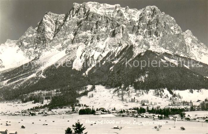 Ehrwald Tirol Zugspitzmassiv