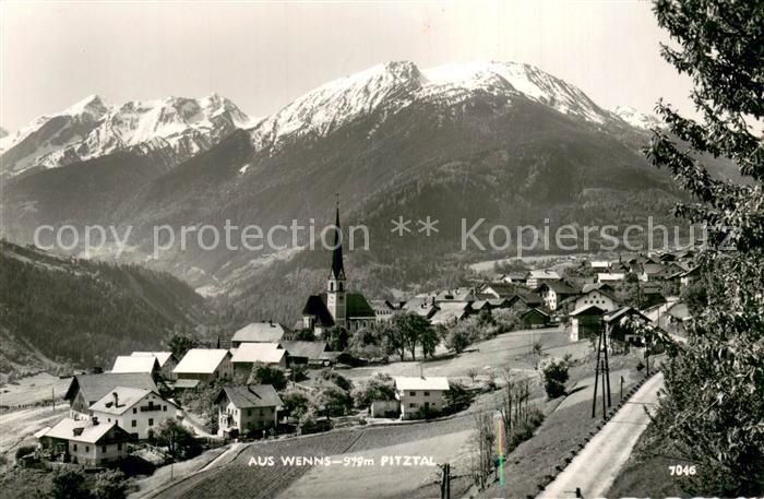 Wenns Pitztal Tirol Panorama
