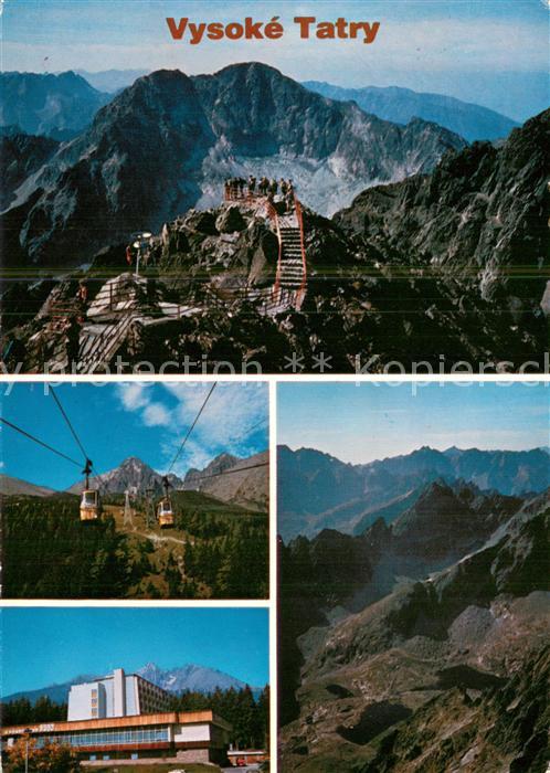 Vysoke Tatry Ladoy stit Kabinkova lanovka no Skalnate Pieso Zotavovna ROH Uran v