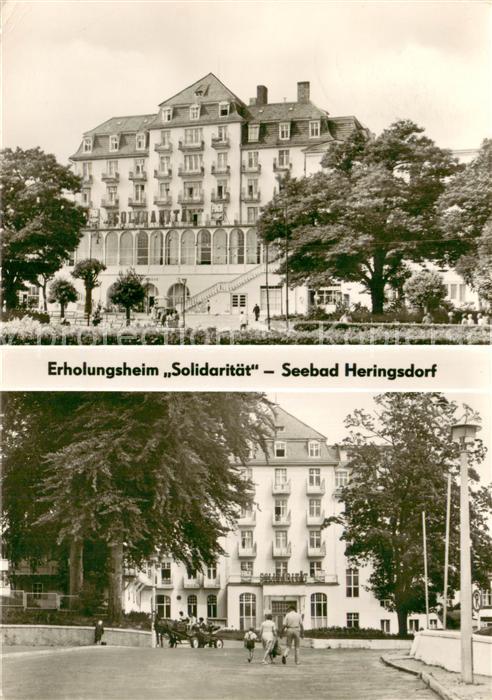 Heringsdorf Ostseebad Usedom Erholungsheim Solidaritaet