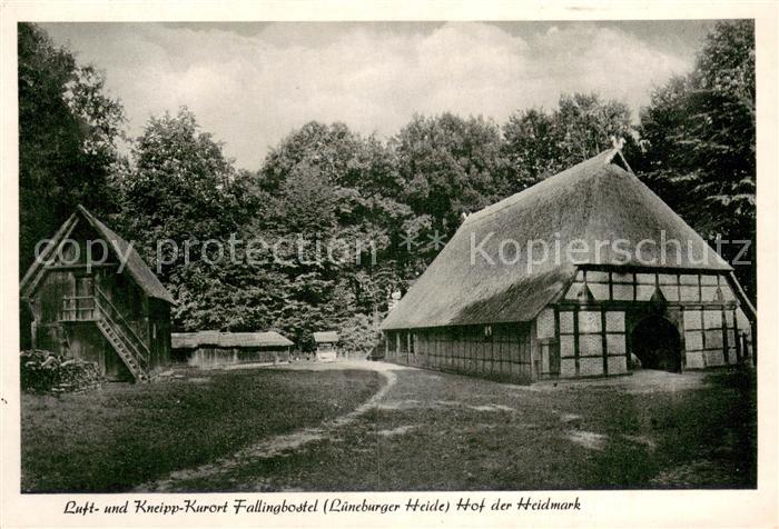 Fallingbostel Hof der Heidmark Niedersachsenhaus um 1642