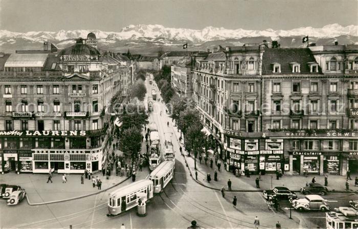 Strassenbahn Zürich Bahnhofstrasse