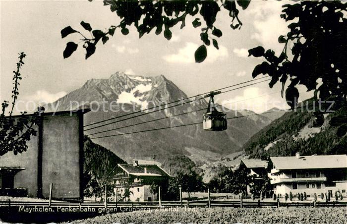Seilbahn Cable-Car Telepherique Gruenberg Zillertal Tirol