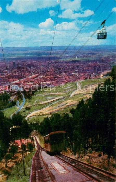 Bergbahn Bogota Colombia