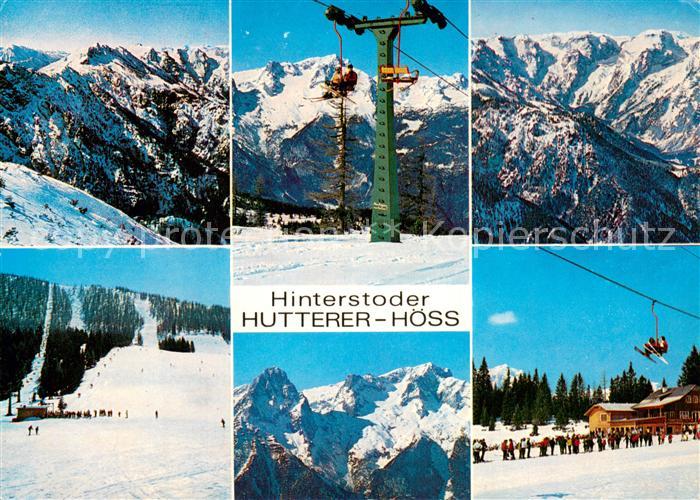 Sessellift Chairlift Telesiege Hinterstoder Hutterer Hoess