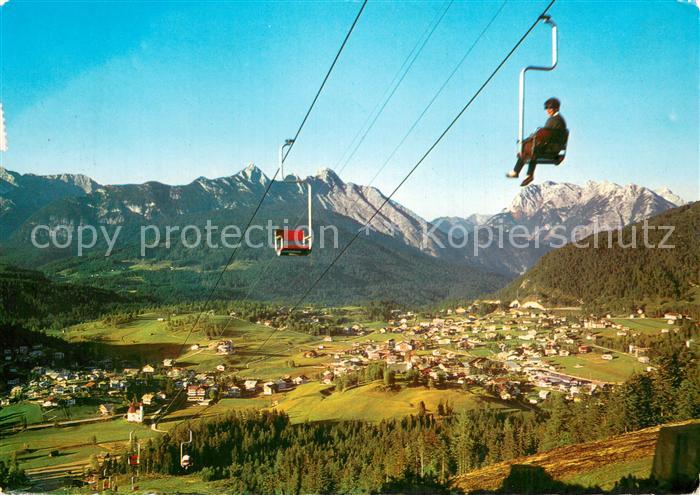Sessellift Chairlift Telesiege Seefeld in Tirol